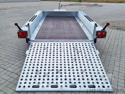 Martz 290cm x 150cm Baumaschinen Anhänger Hubsteiger 3t NEU