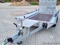 Martz 290cm x 150cm Baumaschinen Anhänger Hubsteiger 3t NEU