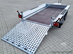 Martz 290cm x 150cm Baumaschinen Anhänger Hubsteiger 3t NEU