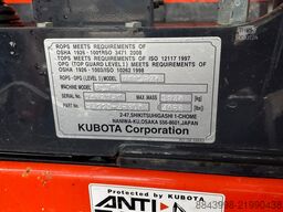 Kubota U17-3α / U10-3 / Kettendumper KC70