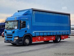 Scania P370 4x2 Tautliner 4x2 - Loadlift - Full air - ...