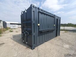 20FT Barcontainer mit Dachterasse Imbisscontainer Eventcontainer KONTENER