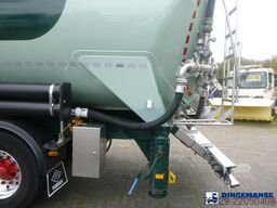 Feldbinder Powder tank alu 60 m3 (tipping)