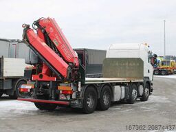 SCANIA R 560, FASSI F260XP, AIR SUSPENSIONS, BEACONS
