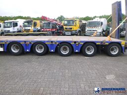 Kassbohrer 5-axle semi-lowbed trailer 84 t + ramps