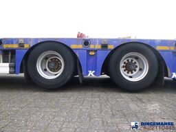 Kassbohrer 5-axle semi-lowbed trailer 84 t + ramps