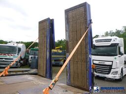 Kassbohrer 5-axle semi-lowbed trailer 84 t + ramps