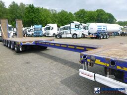 Kassbohrer 5-axle semi-lowbed trailer 84 t + ramps