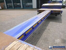 Kassbohrer 5-axle semi-lowbed trailer 84 t + ramps