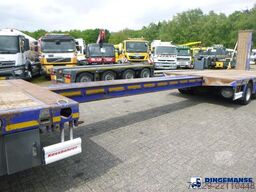 Kassbohrer 5-axle semi-lowbed trailer 84 t + ramps