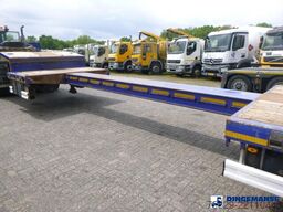 Kassbohrer 5-axle semi-lowbed trailer 84 t + ramps