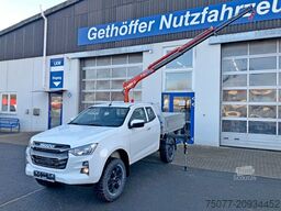 ISUZU D-Max Space Cab LS AT+Pritsche Kran+ SOFORT+
