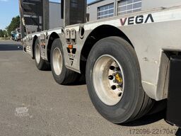 Vega VEGA Tieflader, hydr. Rampen, verzinkt, Lenk