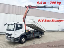 Mercedes-Benz Atego 1224 KK 4x2 Atego 1224 KK 4x2, 2x AHK, Kran Palfinger PK8501