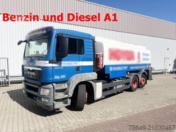 MAN TGA 26.400 6x2-4 BL TGA 26.400 6x2-4 BL, A1, Lenk-/Liftachse, ADR, Kässbohrer Tank ca. 20.820l, 3 Kammern