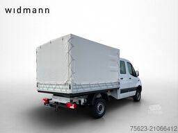 Mercedes-Benz Sprinter 319 CDI 4x4 Doka Pritsche  Klima LED AHK