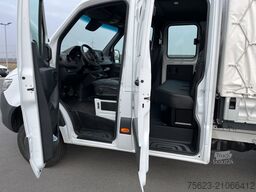 Mercedes-Benz Sprinter 319 CDI 4x4 Doka Pritsche  Klima LED AHK