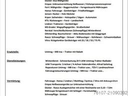 LINDNER Lindner Unitrac Bucher Schneepflug Streuer