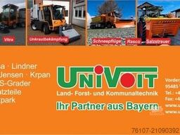 LINDNER Lindner Unitrac Bucher Schneepflug Streuer