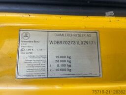 Mercedes-Benz 1523 4x2 Atego Zöller Mini/Kombischüttung/Klima