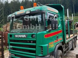 SCANIA 144G / V8 / 6x4 / Full Steel / Big Axle