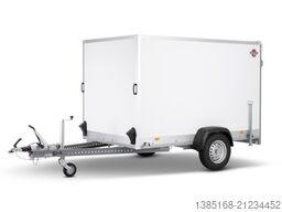 STEMA Kofferanhänger Anhänger mit Rampe 1,3t  255cm x 132cm