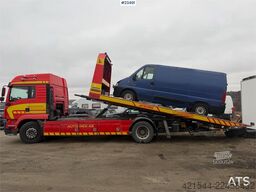 MAN TGM 4x2 tow truck w/ 6 seats, tow boom and Isoli b