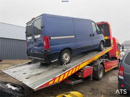 MAN TGM 4x2 tow truck w/ 6 seats, tow boom and Isoli b