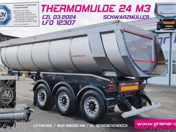 SCHWARZMÜLLER STAHLMULDE THERMO 24 m³ /BPW /ECAS / HARDOX