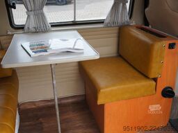 VW T2 A Westfalia Camper Hubdach Festbett