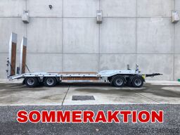 Möslein T 4 VB H1 1 neuer 4 Achs Tieflader hydraulischen Rampen