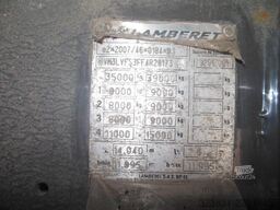 LAMBERET LVFS 3,CARRIER VECTOR 1350,SAF,LIFT ACHSE,TOP!!!