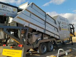 FABO mobile concrete mixing plants 60 m³/h