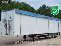 Carnehl CSS/AL 3 axles 92m3 Lift Axle Door in headboard
