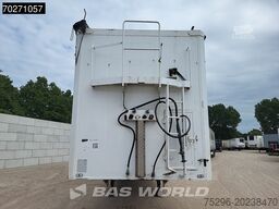 Carnehl CSS/AL 3 axles 92m3 Lift Axle Door in headboard