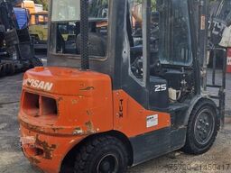 Doosan D25-5 Duplexmast, Seitenverschiebung, autom. Gabelverst.