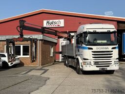 SCANIA G 450 6x2/2 Baustoff + Kran Atlas 186.3