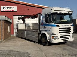 SCANIA G 450 6x2/2 Baustoff + Kran Atlas 186.3