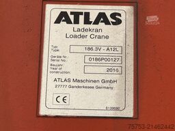 SCANIA G 450 6x2/2 Baustoff + Kran Atlas 186.3