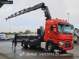 Renault T 520 6X4 Hiab 477E-7 HIDUO Crane Kran Big-Axle...