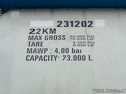 Van Hool 20FT ISO / 23.000L /  PORTABLE T11 / 22KM  / va...