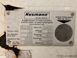 KTK-Husmann 20m³ perscontainer 