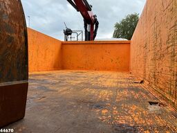 Scania P 320 HMF 12 Tonmeter Z-kraan + Kipper 11m³