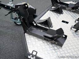 Lorries MT-2 | FAHRRADTÄGER 240X174CM 750KG 2ER MOTORRADANHÄNGER