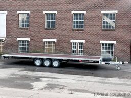 Brian James Trailers CONNECT 476-6024-35-3-12 | TRIDEM 600X243CM 3500KG HOCHLADER | SCHWARZ