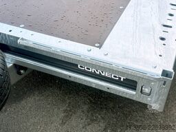 Brian James Trailers CONNECT 476-6024-35-3-12 | TRIDEM 600X243CM 3500KG HOCHLADER | SCHWARZ