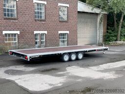 Brian James Trailers CONNECT 476-6024-35-3-12 | TRIDEM 600X243CM 3500KG HOCHLADER | SCHWARZ