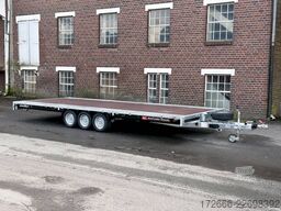 Brian James Trailers CONNECT 476-6024-35-3-12 | TRIDEM 600X243CM 3500KG HOCHLADER | SCHWARZ