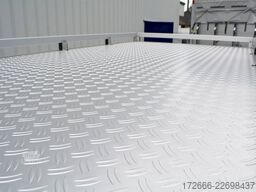 Koch-Anhänger 4.13 | ALUBODEN 250X125X95CM 1300KG | TÜR | 3XBWE | DECKELANHÄNGER