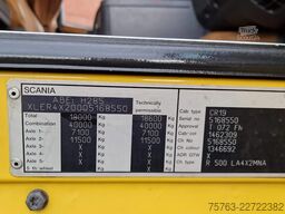 Scania R500 V8 Topline 4x2 - Manual gearbox - Retarder...